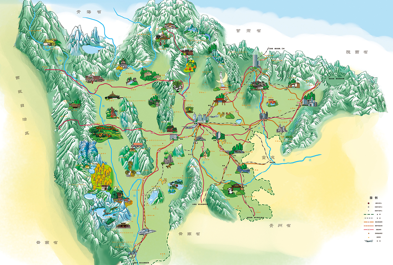 四川自然美景探索之旅,追寻内心的平和与喜悦